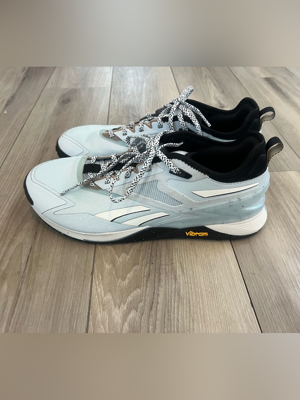 Rebok Nano x3 Adventure Sneakers Cross Training Shoes Pale Blue Womens 9